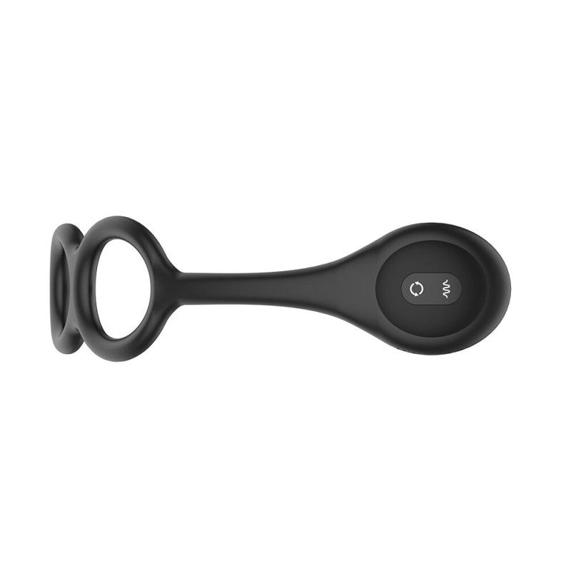 Анальна вібропробка Nexus Tornado Cock and Ball Ring