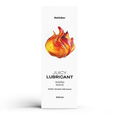 Лубрикант на водній основі Satisfyer Juicy Warm Wave 300 мл