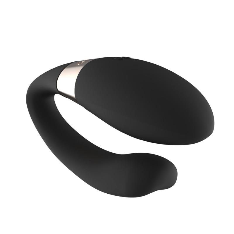 Вібратор для пар LELO Tiani Duo Black, 2 мотори, пульт ДУ