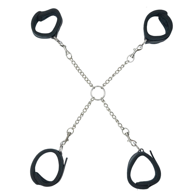 Хрестовина Punishment - Hog-Tie - Black