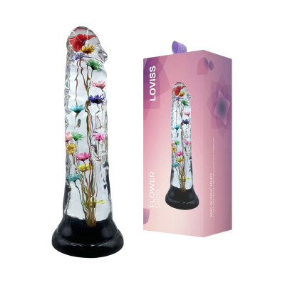 Ділдо Loviss Helichrysum Dildo, справжні квітки безсмертника всередині