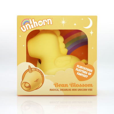 Вібратор-єдиноріжка Unihorn - Bean Blossom, пульсуючий язичок