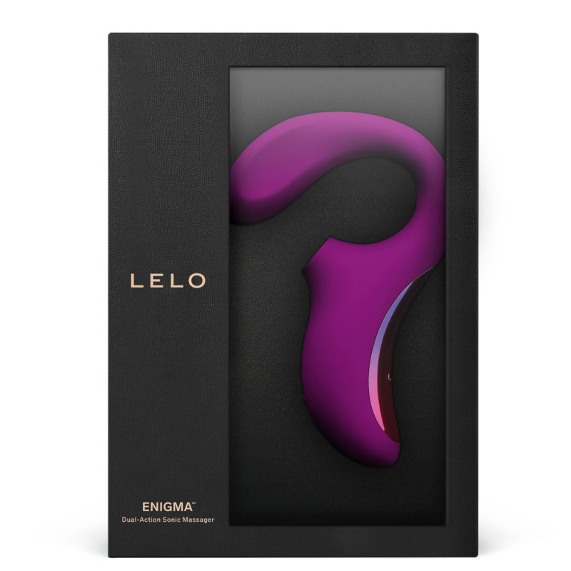 Звуковий вакуумний стимулятор LELO Enigma Deep Rose з вібрацією