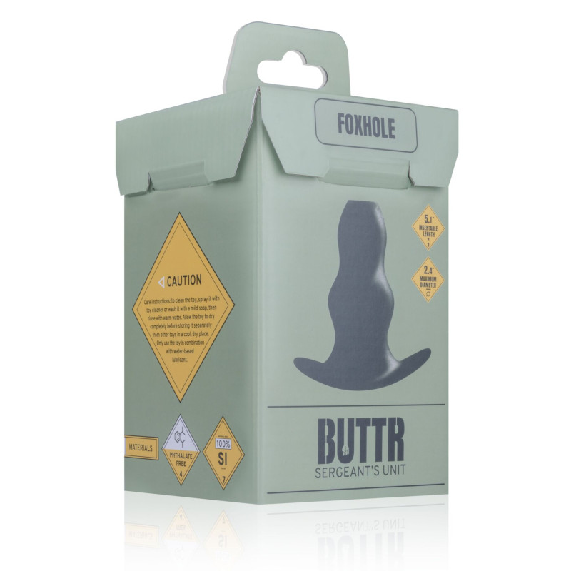 Анальна пробка BUTTR - Foxhole Hollow Butt Plug