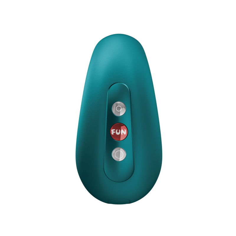 Вакуумний стимулятор Fun Factory Cherie Bottle Green, 12 режимів вібрації, 11 рівнів вакууму
