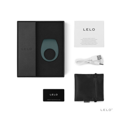 Ерекційне кільце LELO Tor 2 Green, з вібрацією