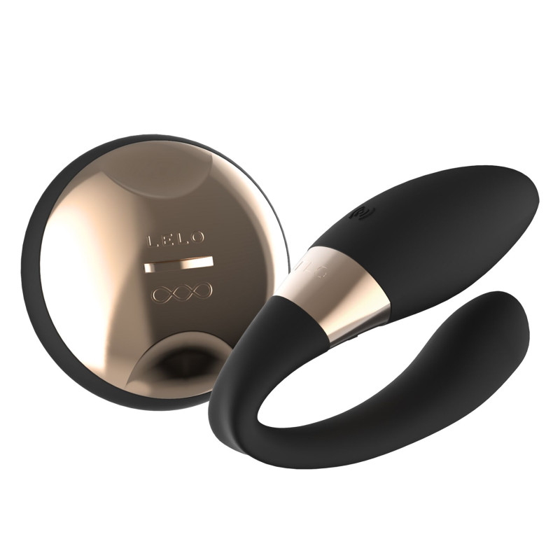Вібратор для пар LELO Tiani Duo Black, 2 мотори, пульт ДУ