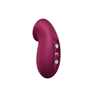 Вакуумний стимулятор Fun Factory Desire Wine Red, 11 режимів роботи, перезаряджається
