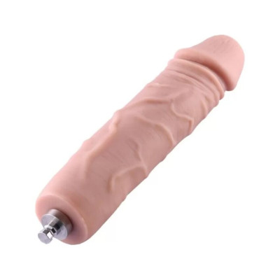 Силіконовий фалоімітатор для секс-машин Hismith 7'' Silicone Dildo, система KlicLok