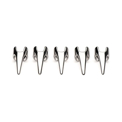 Набір каблучок з пазурами Master Series Five-Piece Sensation Claw Rings - Silver
