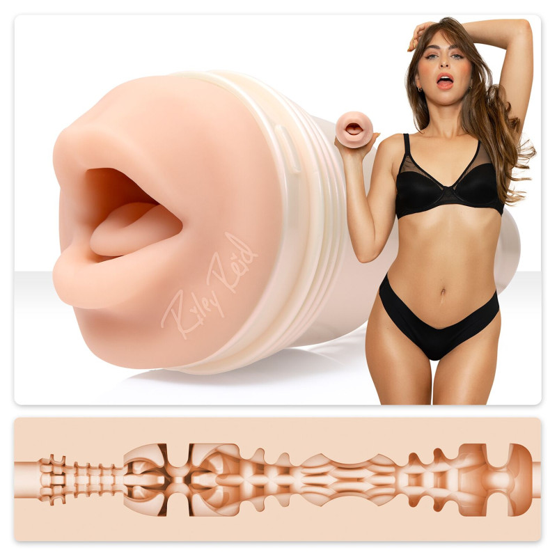 Мастурбатор Fleshlight Girls: Riley Reid - Insomnia, з зліпка ротика, дуже ніжний