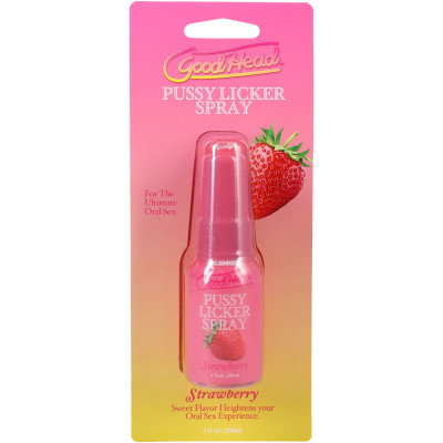 Спрей для кунілінгуса Doc Johnson GoodHead Pussy Licker Spray - Strawberry 29 мл