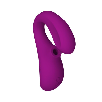 Звуковий вакуумний стимулятор LELO Enigma Cruise Deep Rose з вібрацією