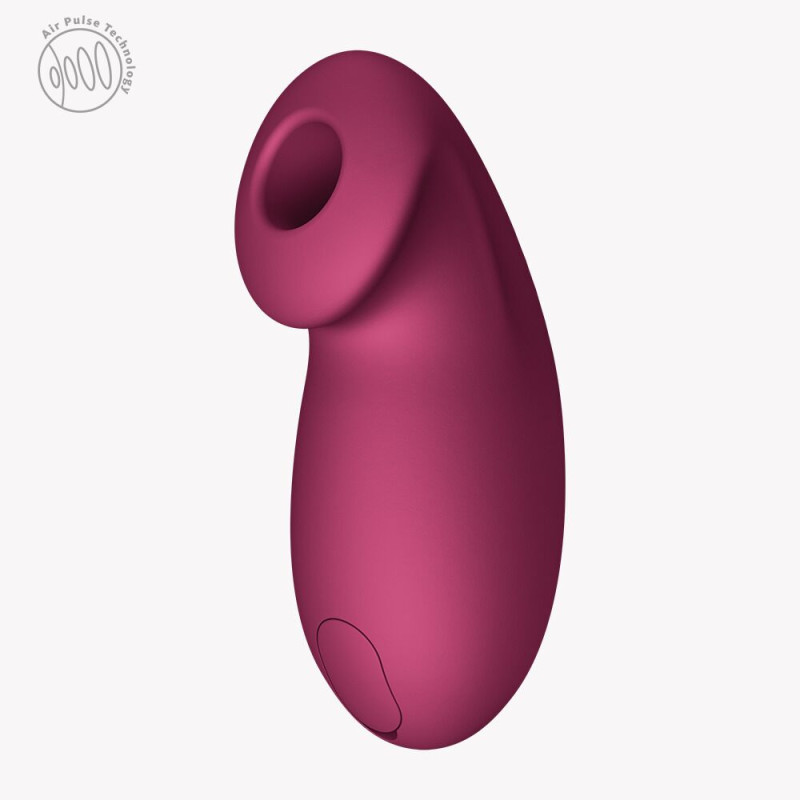 Вакуумний стимулятор Fun Factory Desire Wine Red, 11 режимів роботи, перезаряджається