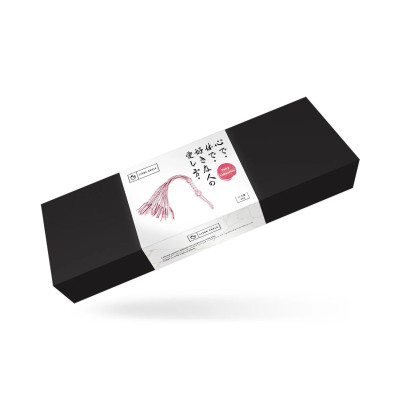 Флогер Liebe Seele White & Pink Leather Whip