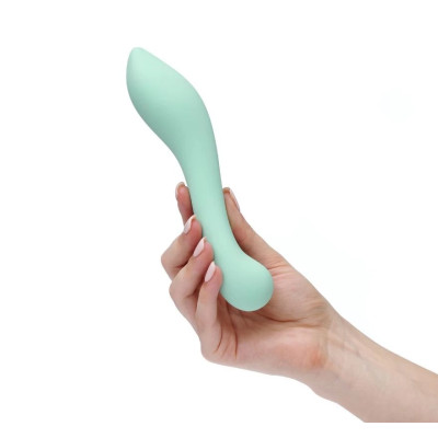 Фалоімітатор So Divine Discreet Silicone G-spot Dildo, блакитний