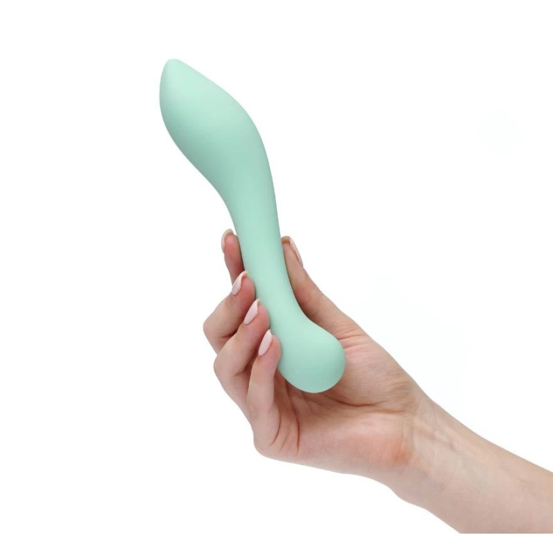 Фалоімітатор So Divine Discreet Silicone G-spot Dildo, блакитний