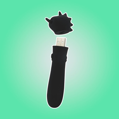 Вібратор-єдиноріжка Unihorn USB Bullet - Wild Spirit, віброкуля, USB зарядка