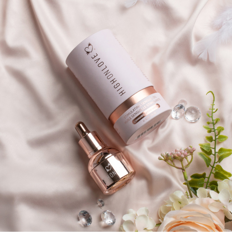 Канабіс-ОЛІЯ для стимуляції та підсилення відчуттів Stimulating Sensual Oil, 30 мл HighOnLove (Канада)