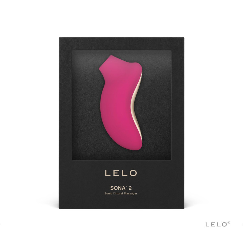 Звуковий стимулятор клітора LELO SONA 2 Cerise рожевий, 12 режимів