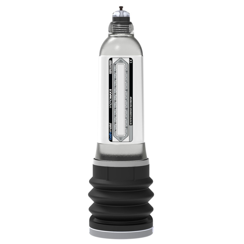 Гідромпом Bathmate Hydromax 8 Clear, для члена довжиною від 15 до 20 см, діаметр до 5,5 см