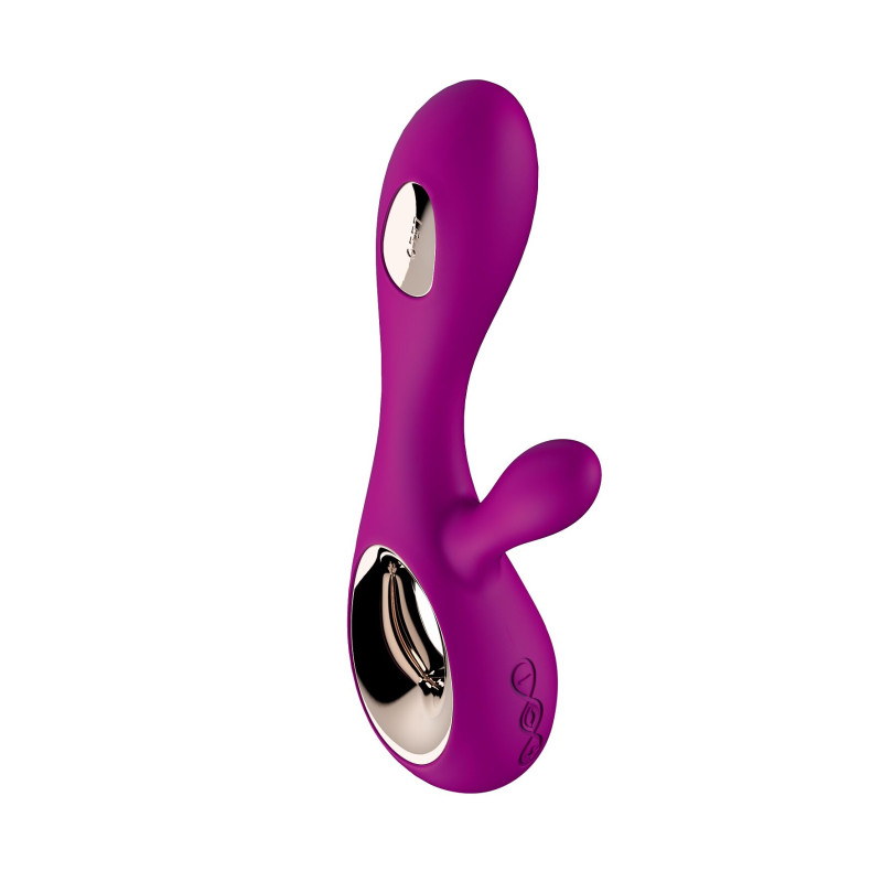 Вібратор-кролик LELO Soraya Wave Deep Rose, з рухами ствола
