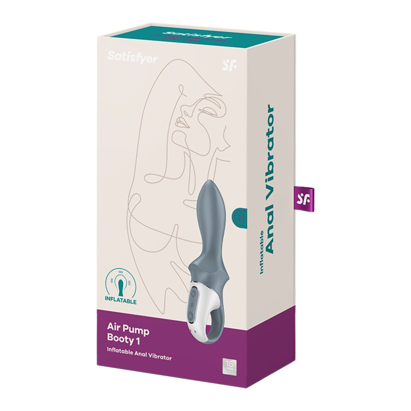 Анальний вібратор Satisfyer Air Pump Booty 1