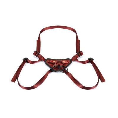 Трусики для страпону Liebe Seele Wine Red Strap-on Harness Трусики для страпону Liebe Seele Wine Red Strap-on Harness