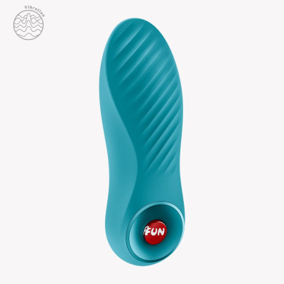 Вібратор Fun Factory Bijou Aquamarine, 12 режимів вібрації, перезаряджається