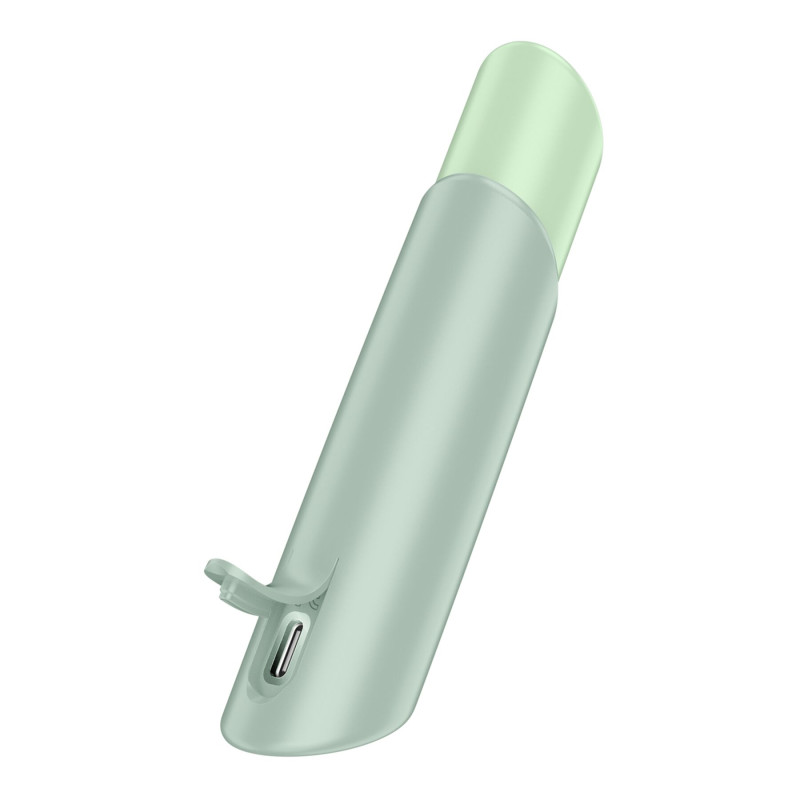 Вакуумний стимулятор Satisfyer Naughty Kiss, магнітна технологія 3D Air Pulse, 30 режимів роботи
