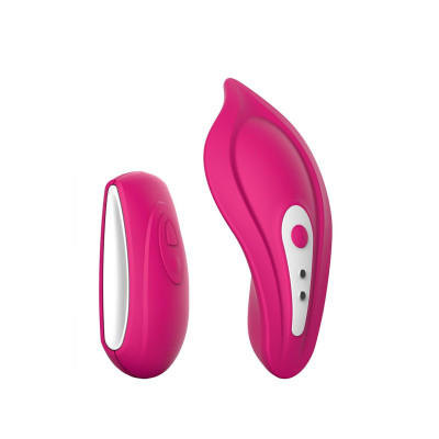 Вібратор в трусики Liebe Panty Vibe Recargable Cerise, нагрів до 39 ° C, пульт, трусики в комплекті