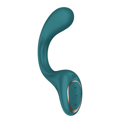 Вагінально-кліторальний вібратор Satisfyer G for Goddess 2 Bottle Green