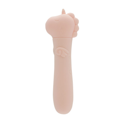 Вібратор-єдиноріжка Unihorn USB Bullet - Heart Throb, віброкуля, USB зарядка