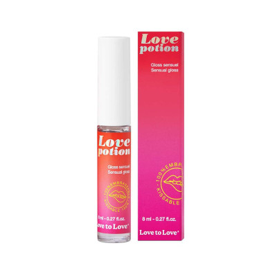 Стимулюючий блиск для губ Love To Love Love Potion - Gloss Sensuel 8 мл