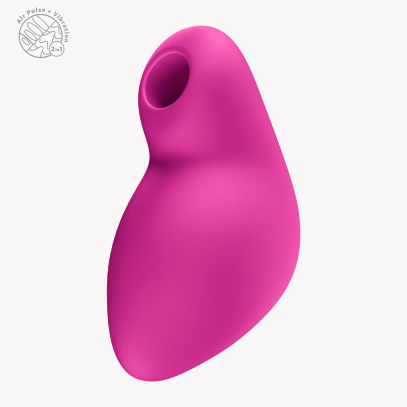 Вакуумний стимулятор Fun Factory Allure Magenta, 12 режимів вібрації, 11 рівнів вакууму, перезаряджається