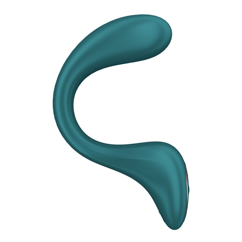 Вагінально-кліторальний вібратор Satisfyer G for Goddess 2 Bottle Green