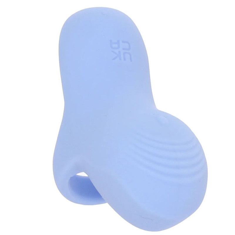 Вібратор на палець FUZU Sensa Skin Activated Fingertip Vibe – Pastel Blue, сенсорне керування, 8 режимів
