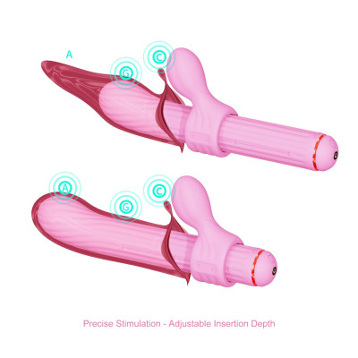 Вібратор Otouch Magic Stick S1 Plus - Pink