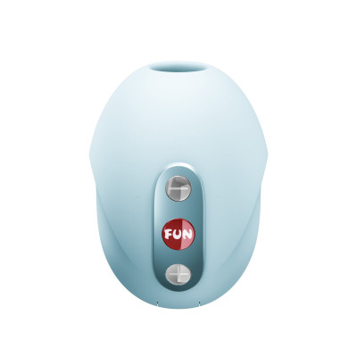 Вакуумний стимулятор Fun Factory Seduction Ice Blue, 11 режимів роботи, перезаряджається