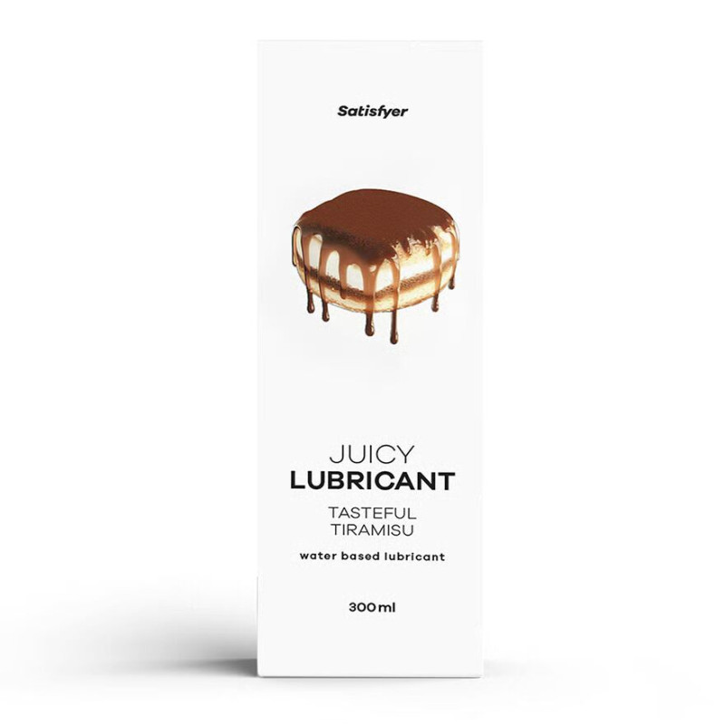 Лубрикант на водній основі Satisfyer Juicy Tasteful Tiramisu 300 мл
