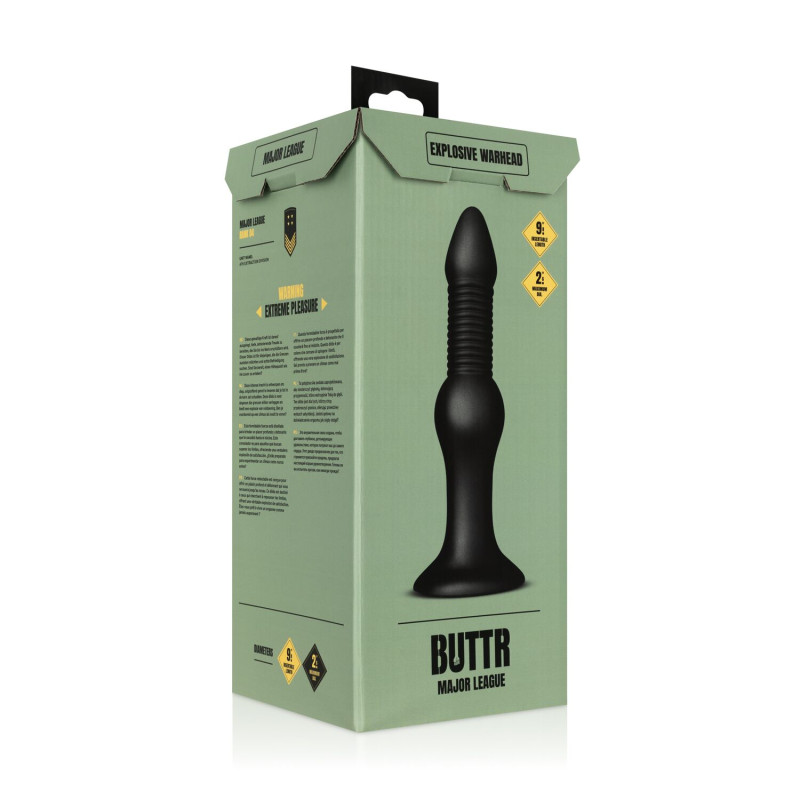 Анальний затор BUTTR - Explosive Warhead Anal Dildo