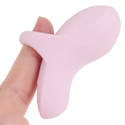 Вібратор на палець FUZU Sensa Skin Activated Fingertip Vibe – Pink, сенсорне керування, 8 режимів