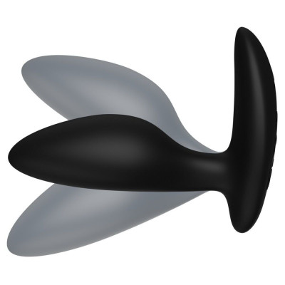 Анальна смарт-вібропробка We-Vibe Ditto+ Satin Black з пультом ДУ