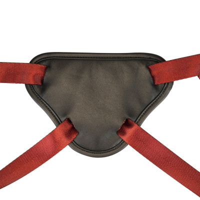 Трусики для страпону Liebe Seele Wine Red Strap-on Harness