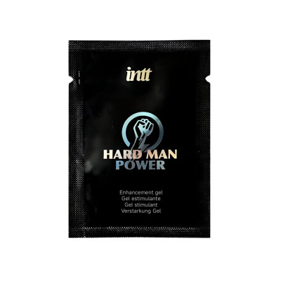 Пробник стимулюючого гелю для пеніса Intt Hard Man Power (2 мл)