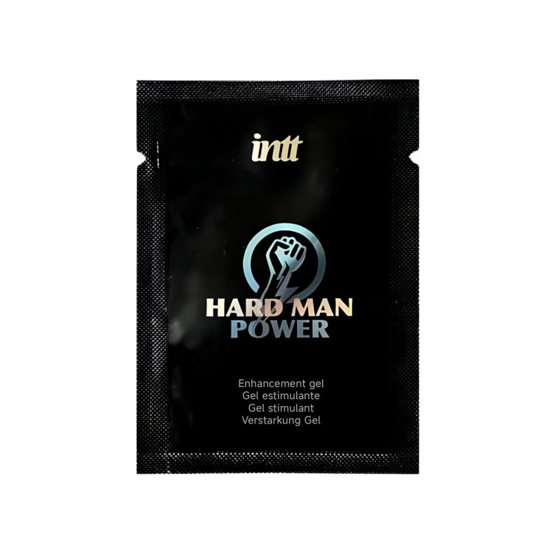 Пробник стимулюючого гелю для пеніса Intt Hard Man Power (2 мл)