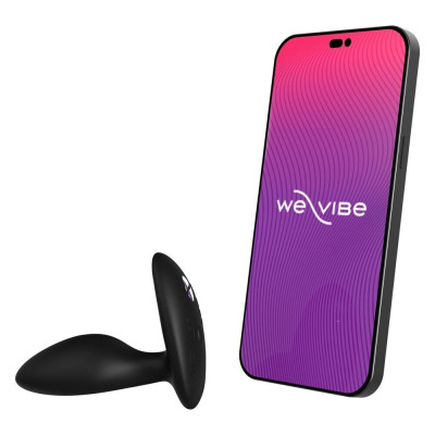 Анальна смарт-вібропробка We-Vibe Ditto+ Satin Black з пультом ДУ