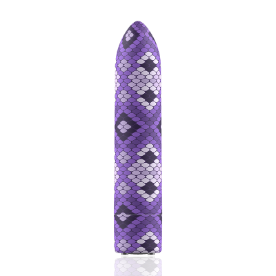 Потужна віброкуля Custom Bullets Snake Purple 