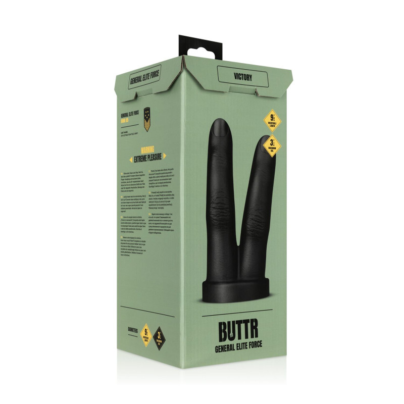 Анальний затор BUTTR - Victory Double Finger Butt Plug
