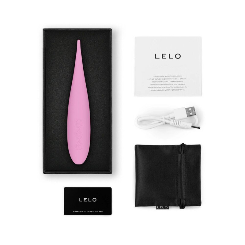 Кліторальний вібратор LELO DOT Travel Pink